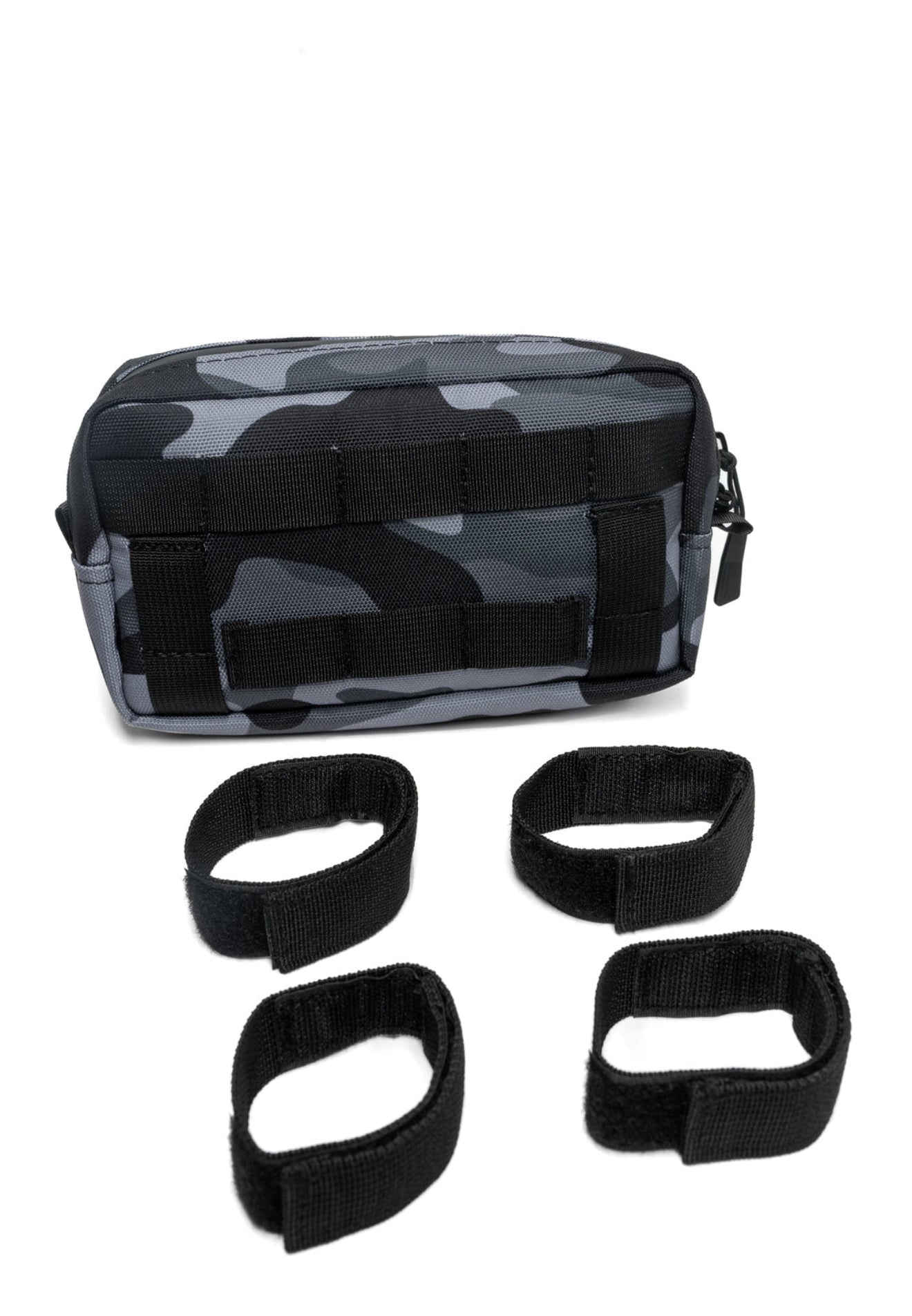 THRILL SEEKERS Black Camo Bar Bag