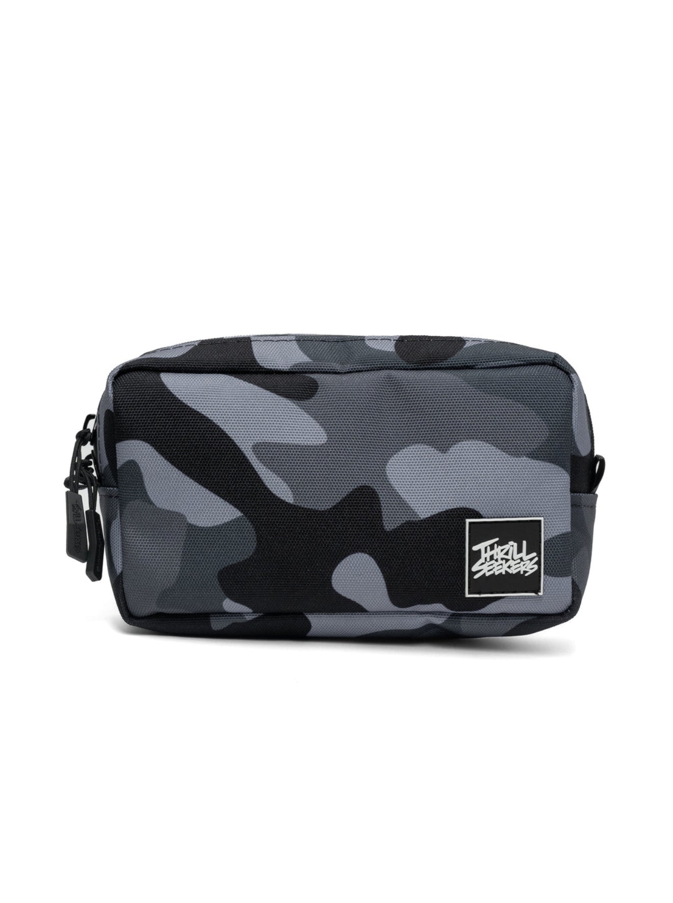 THRILL SEEKERS Black Camo Bar Bag